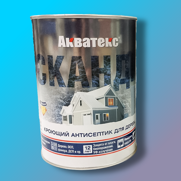 Антисептик для дерева Сканди. 0,75л.