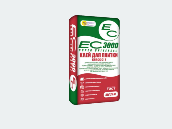Плиточный клей ЕС-3000