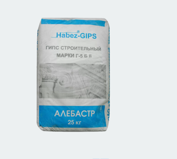 Гипс строительный марки Г5 Б1